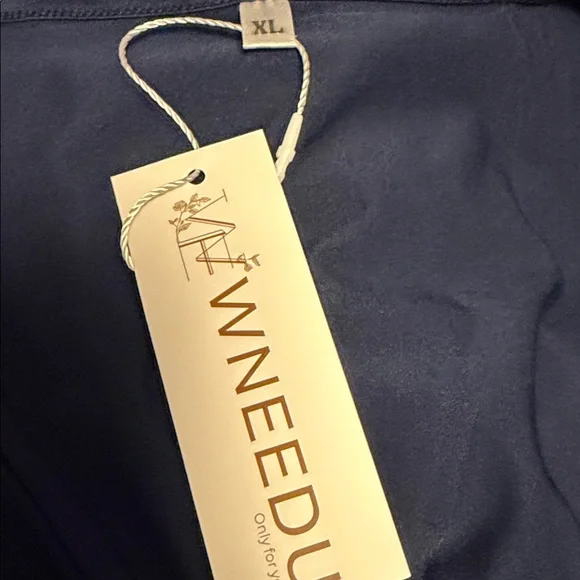 🆕WNEEDU Elegant Women's Lace Long Sleeve Maxi Dress V Neck Wrap  with Pockets - Picture 6 of 7